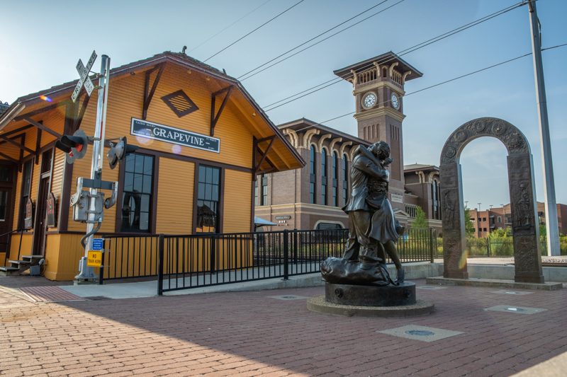 Grapevine Vintage Railroad in Grapevine Texas